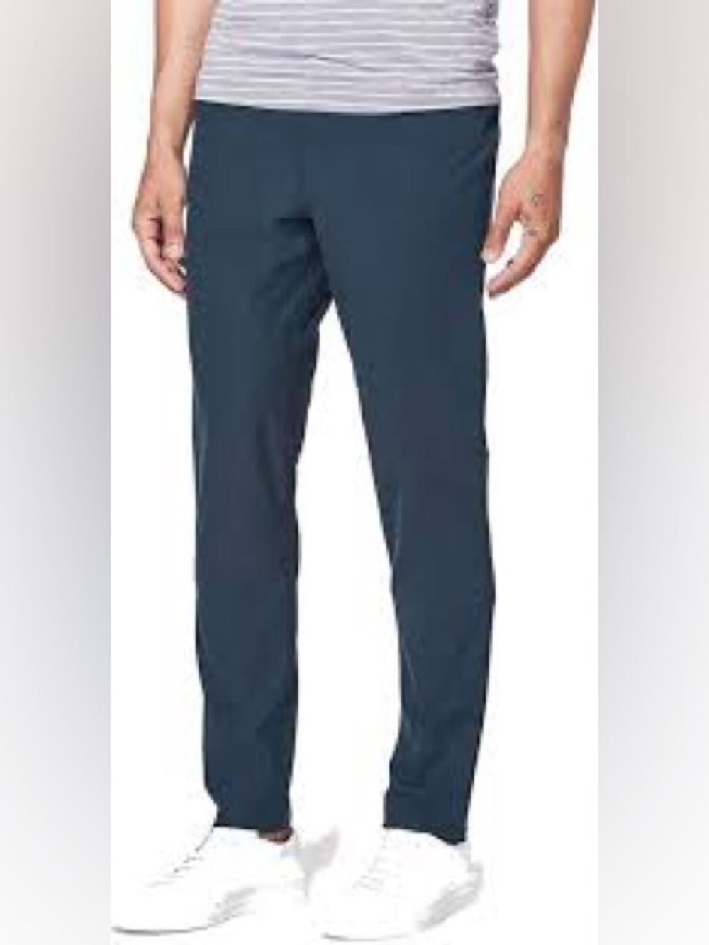 lululemon athletica Men's Slim Stretch Pants - Navy Blue 1184